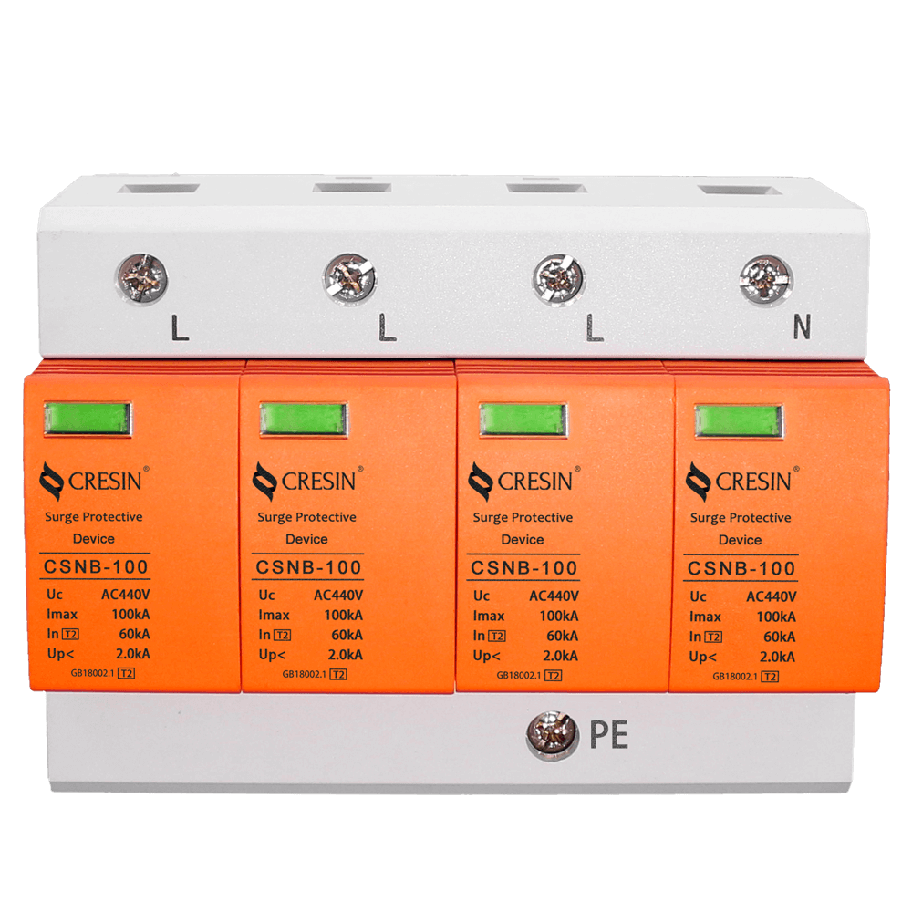 常用交流配電系統(tǒng)(AC230/400V)CSNB-100浪涌保護(hù)器